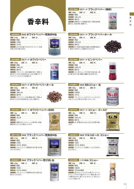 Nakasho Stock Catalog 在庫品カタログ中庄 Vol 6