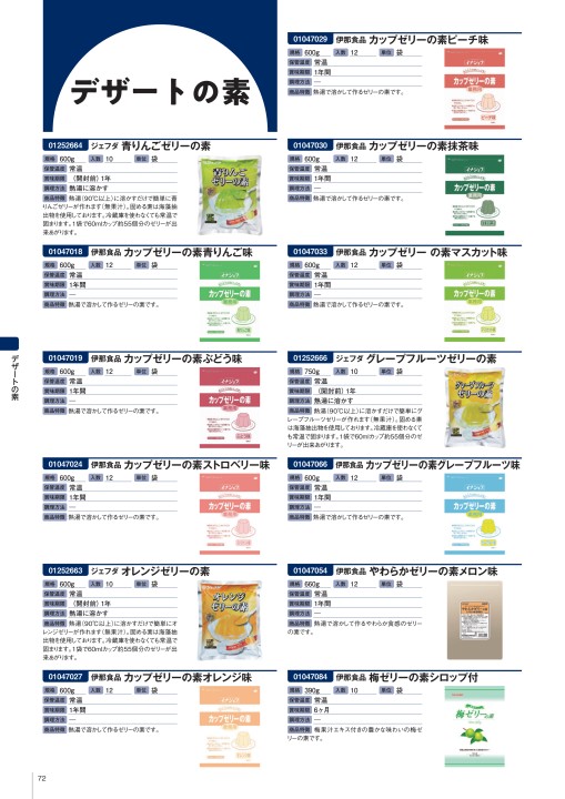 NAKASHO STOCK CATALOG 在庫品カタログ中庄 vol.6